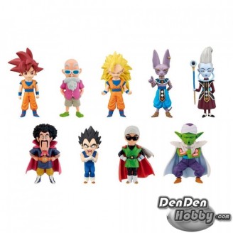 [IN STOCK] Dragon Ball Super World Collectable Figure God vs God Set of 9
