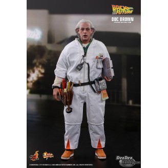 [IN STOCK] MMS609 Back to the Future Doc Brown 1/6 Figure